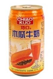 【終売】台湾巧口南国風味正宗木瓜牛奶飲料(パパイヤミルクジュース)
